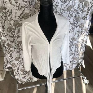 White Cardigan
